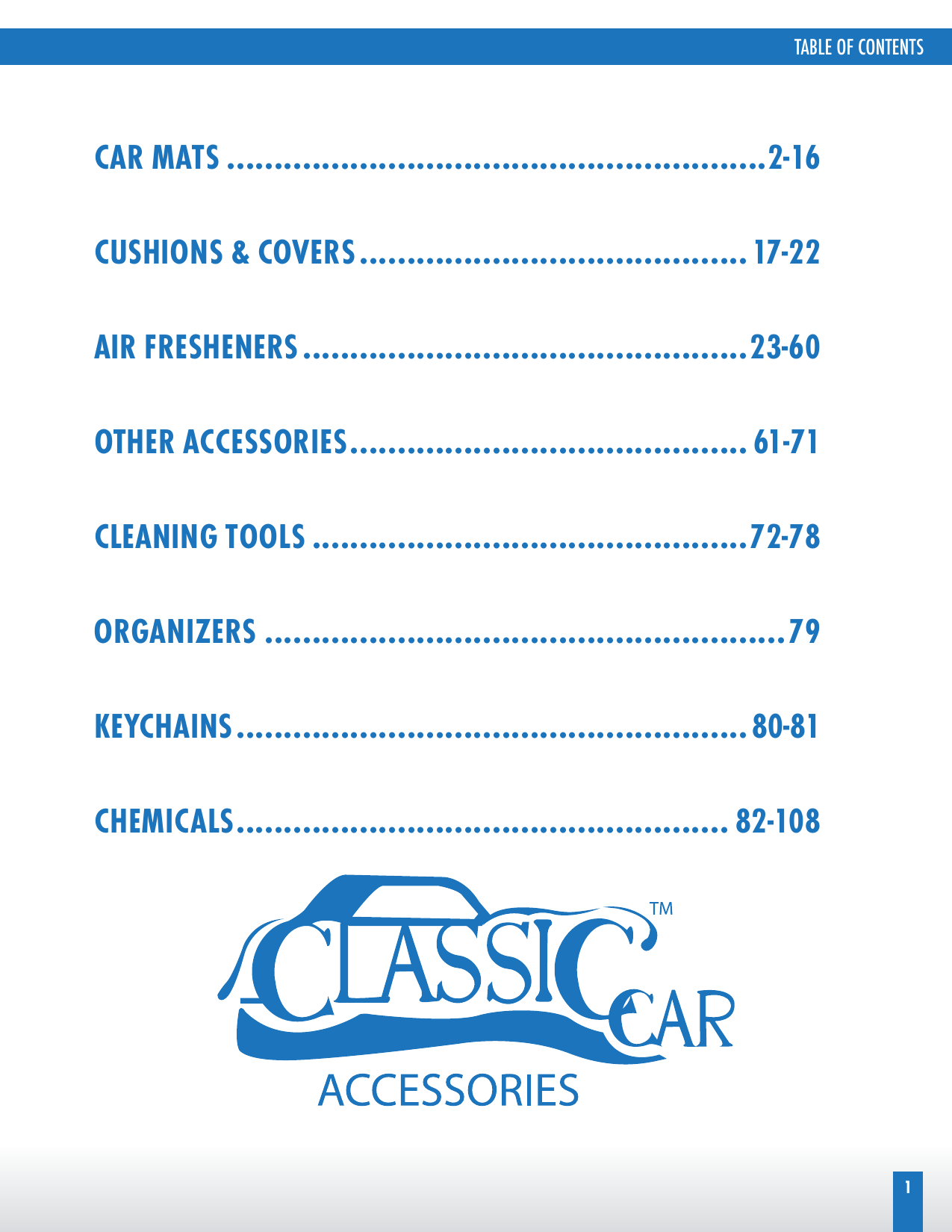Olde Granddad Industries catalog cover