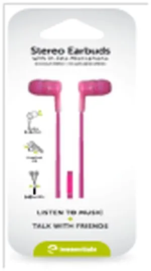 IE Stereo Earbuds with In-Line Microphone White            (try new item MIZ16806)