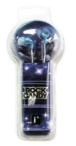 ROCK CANDY EARBUD IN BLUE