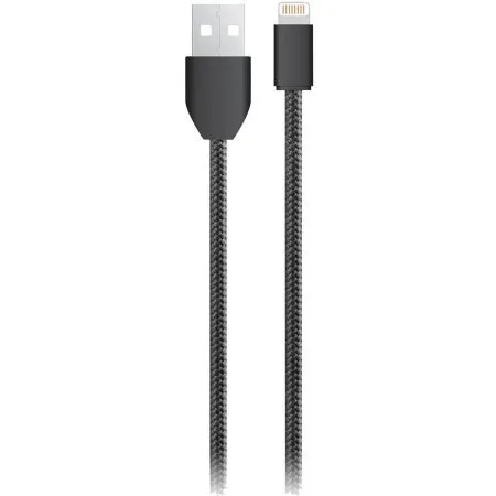 IPhone5 Black-6ft Lighting Braided Cable