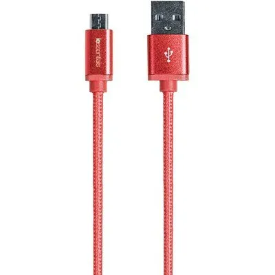 Micro Red-6ft Lighting Braided Cable