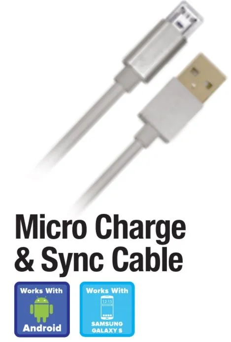 4.5ft Micro Date Cable-Assorted Colors LOOSE