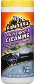 AA CLEANING Wipes with NEW CAR Scent 6/25ct