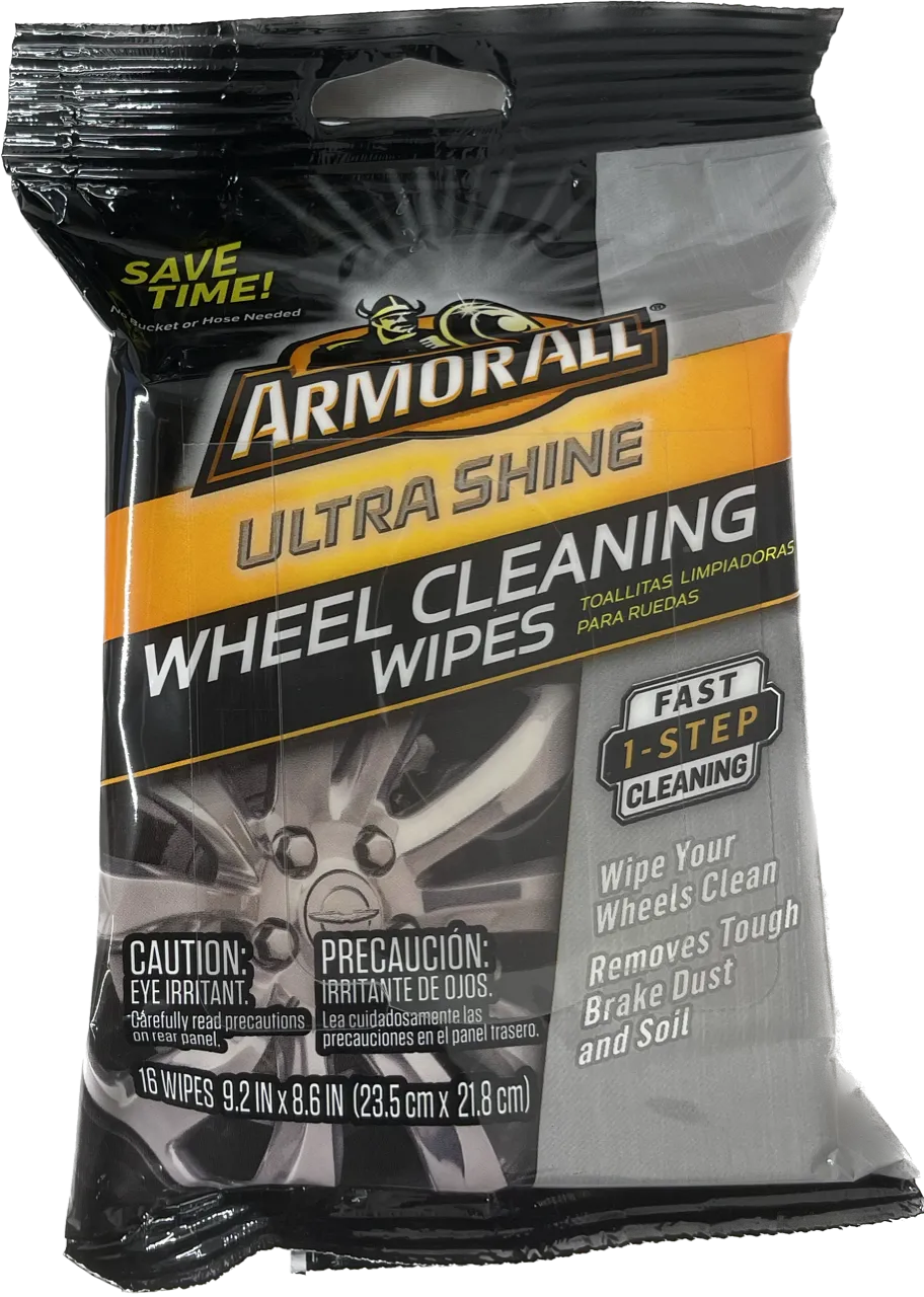 AA Ultra Shine Wheel Cleaning Wipes 6/16ct