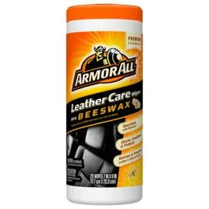 Armor All Leather Care Wipes with Beeswax